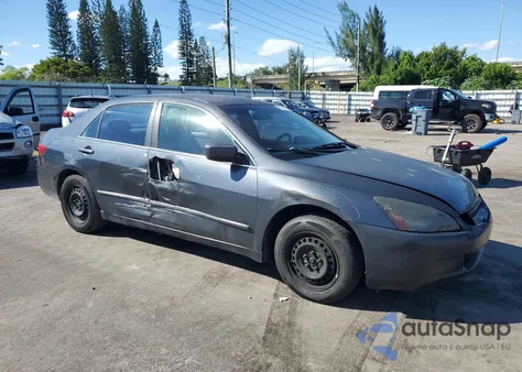 2005 Honda Accord Lx из США, поврежденный, VIN 1HGCM56405A197277